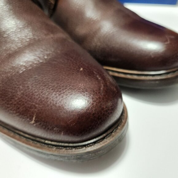 Johnston & Murphy Comstock Boots 8.5M Brown Leather Chukka NOT ORIGINAL BOX - Picture 2 of 16